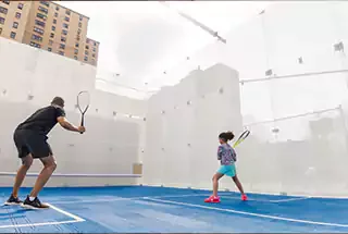 Badminton and Squash Court